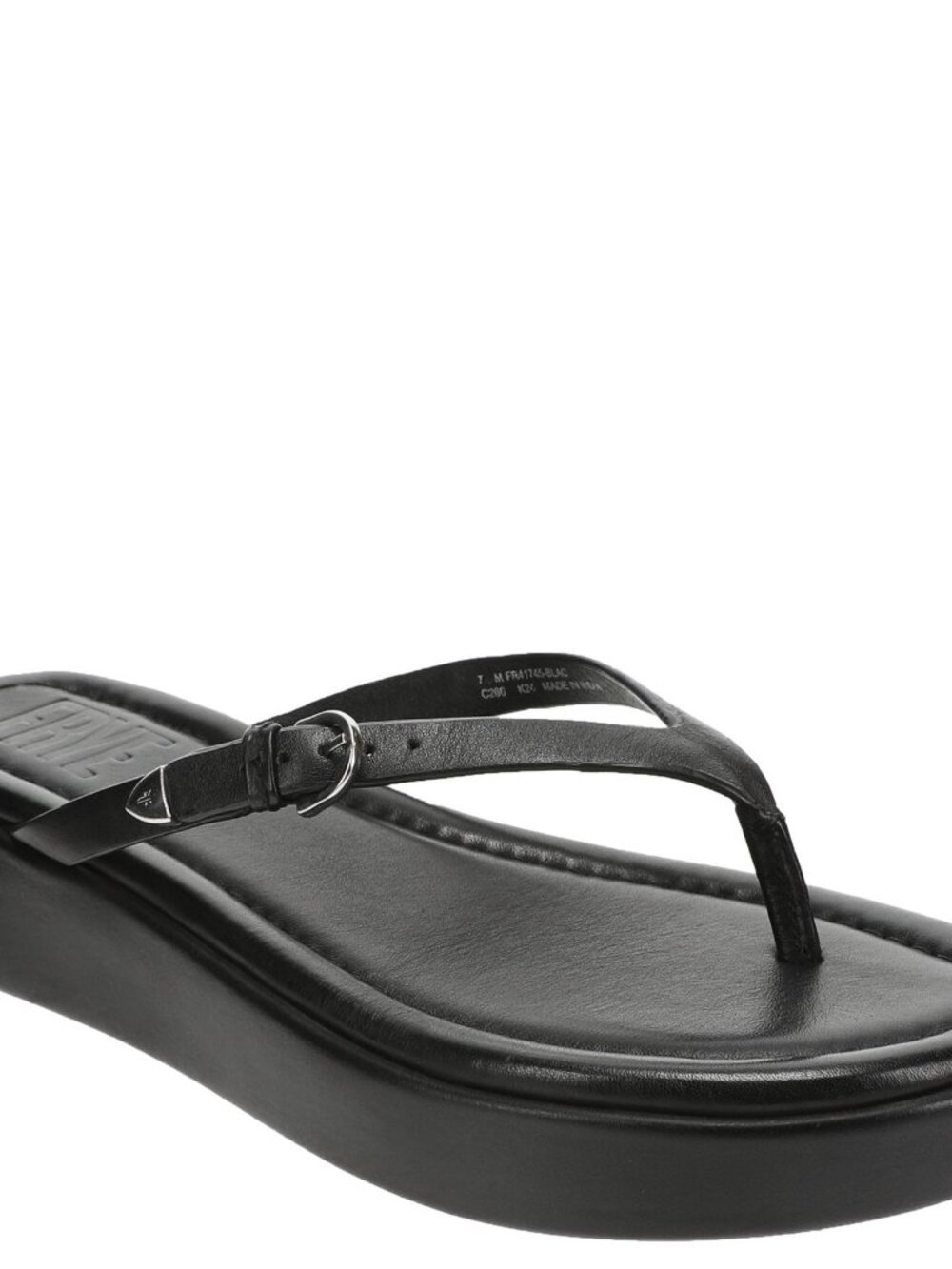 Frye Maya Buckle Thong / Platform Sandal